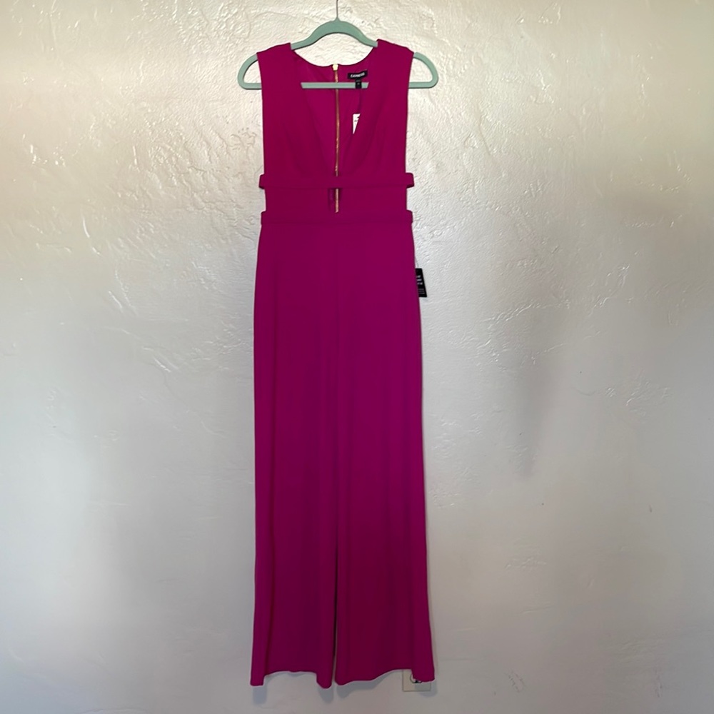 Express pink jumpsuit